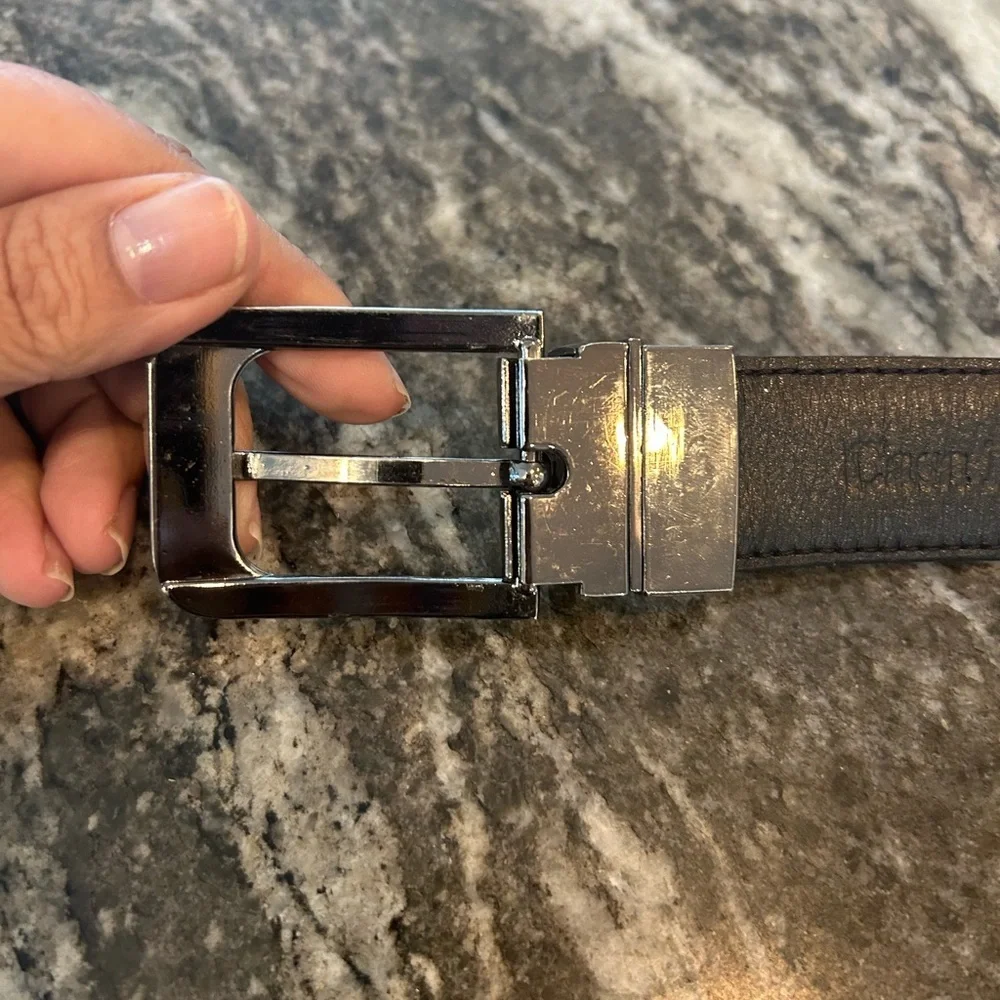 Casa Lopez (Buenos Aires) reversible Leather Belt (has wear)